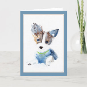 Ruffell the Dog Greeting Card