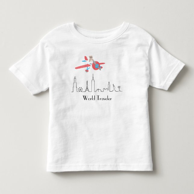 Ruffle Toddler T-shirt (Front)