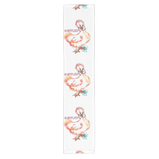 Ruffled Hen Art Table Runner