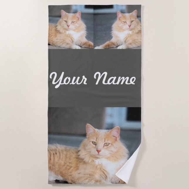 Ruffles  beach towel (Front)