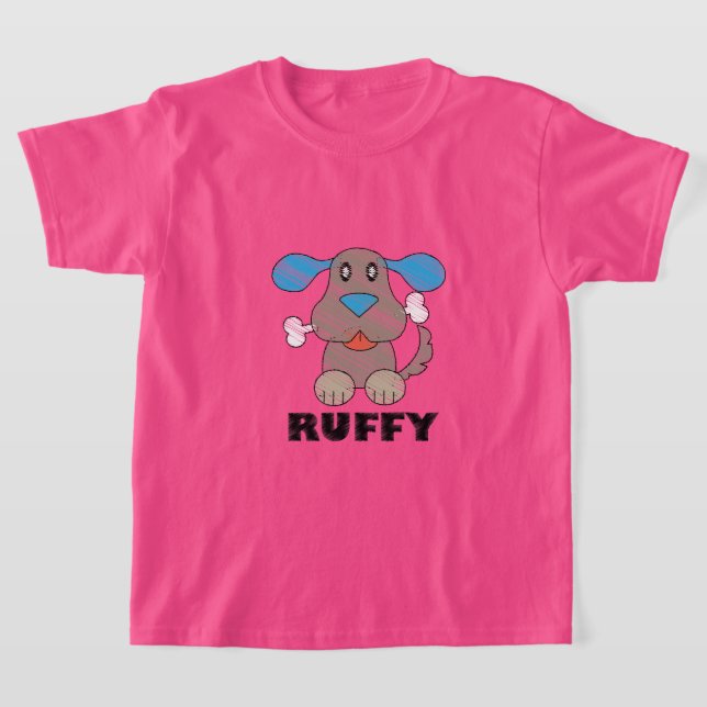 Ruffy - Kids' Basic T-Shirt (Laydown)