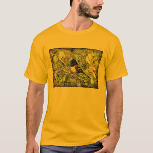 Rufous Sided Towhee Sparrow T-Shirt