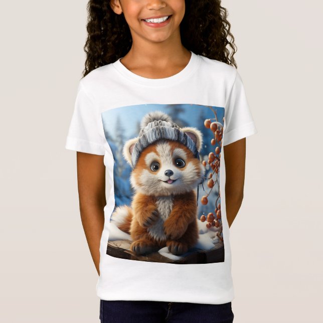 Rufus - An adorable red panda T-Shirt (Front)