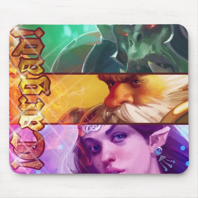 Rug banners fantasy You load Mouse Mat (Front)