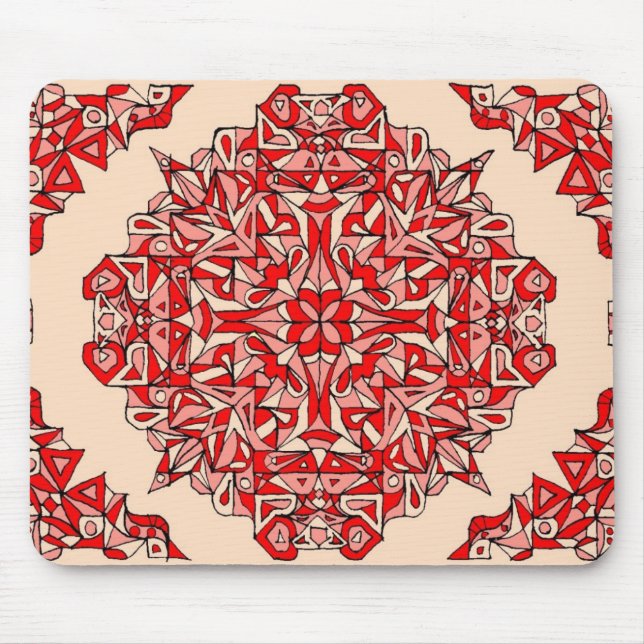 rug design 4 mouse mat (Front)