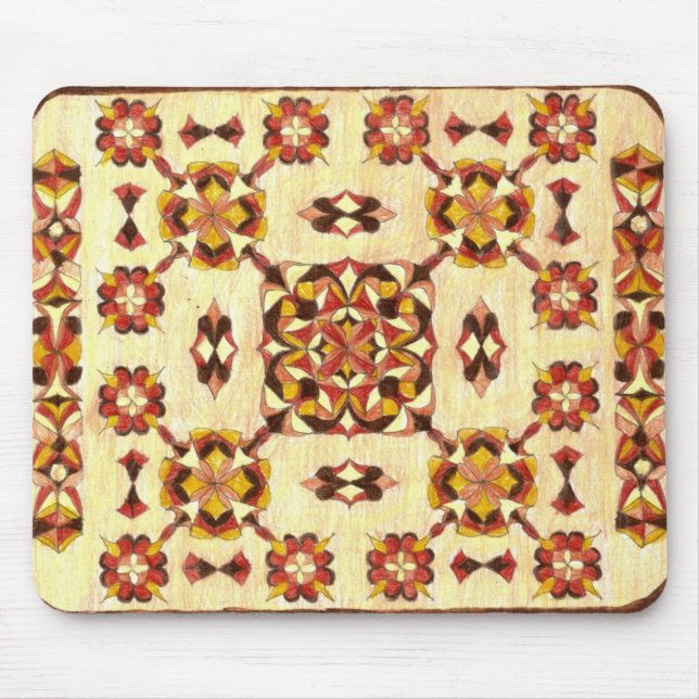 rug design 6 mouse mat (Front)