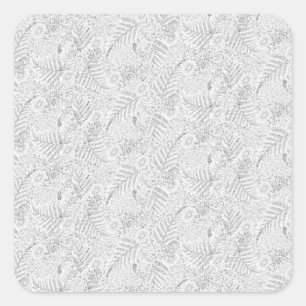 rug Design Thirty Six Square Sticker