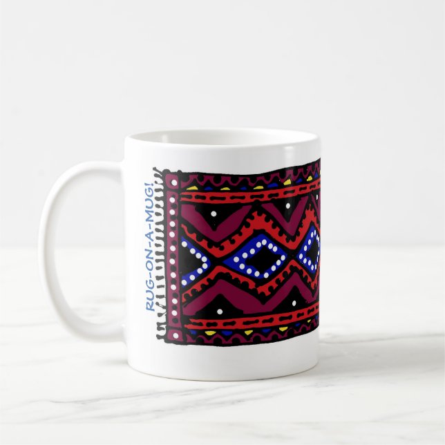 RUG-ON-A-MUG COFFEE MUG (Left)