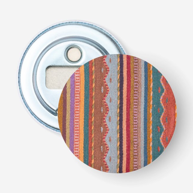 Rug patterns bottle opener (Front)