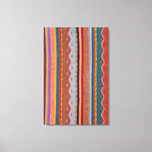 Rug patterns canvas print