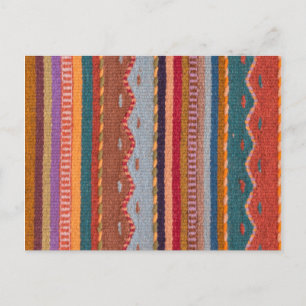 Rug patterns postcard