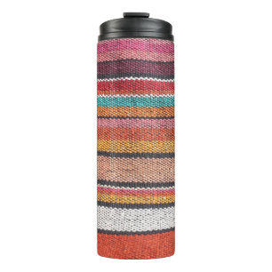 Rug Richness: Mexican Peruvian Textures Thermal Tumbler