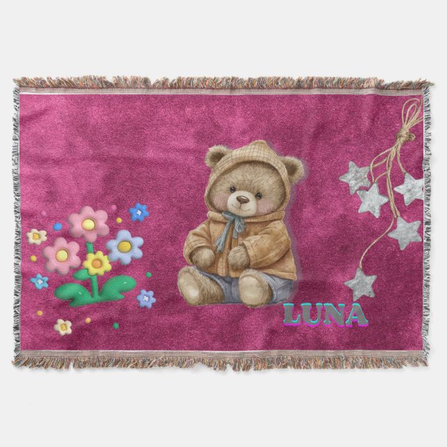 Rug Throw Blanket (Front)