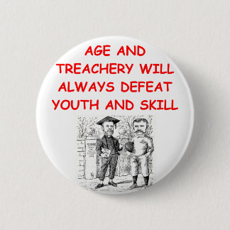 rugby 6 cm round badge