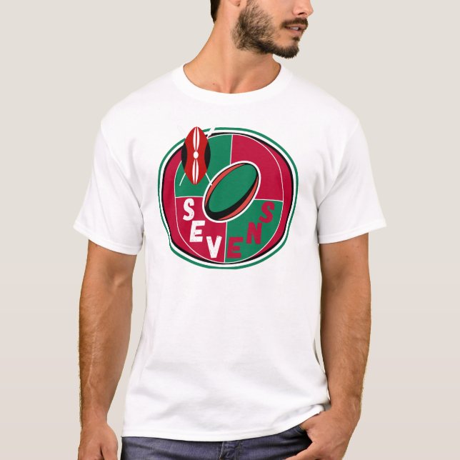 Rugby 7s Kenya Supporter T-Shirt (Front)