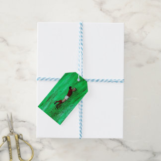 Rugby Art Gift Tag