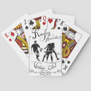 Rugby Association Vintage Playing Cards