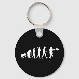 Rugby backline players passing tackling evolution key ring