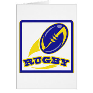 rugby ball flying oput