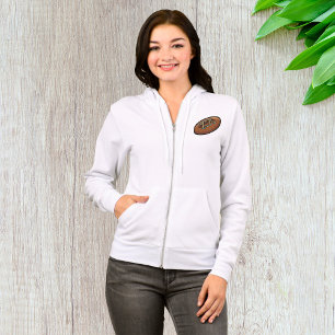 Rugby Ball Fun Sports Graphic Hoodie