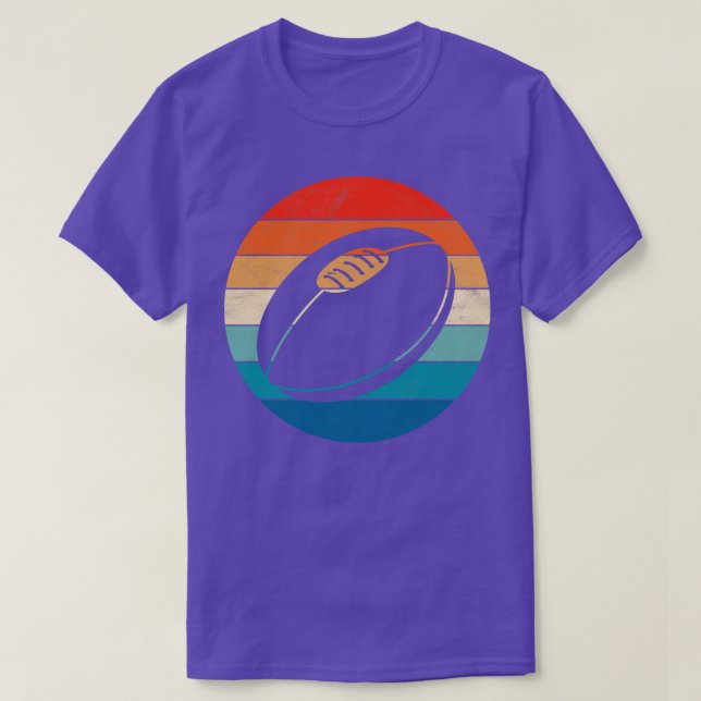 Rugby Ball T-Shirt (Design Front)