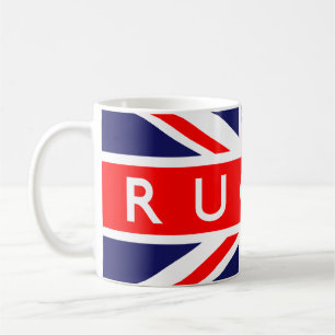 Rugby : British Flag Coffee Mug