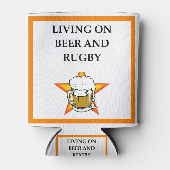 RUGBY CAN COOLER (Front)