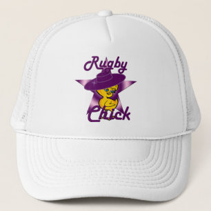 Rugby Chick #9 Trucker Hat