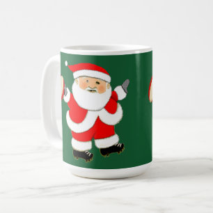 Rugby Christmas Holiday Gift Coffee Mug