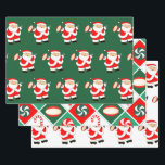 Rugby Christmas Holiday Gift Wrapping Paper<br><div class="desc">Creative rugby Christmas gift wrap for your favourite rugby player,  coach or team sports fun.</div>