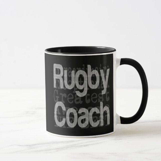 Rugby Coach Extraordinaire Mug (Right)
