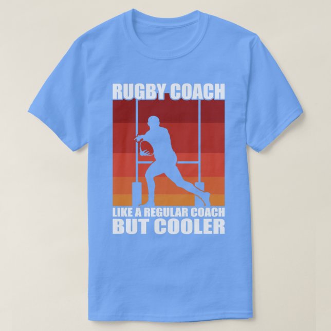 Rugby Coach T-Shirt (Design Front)
