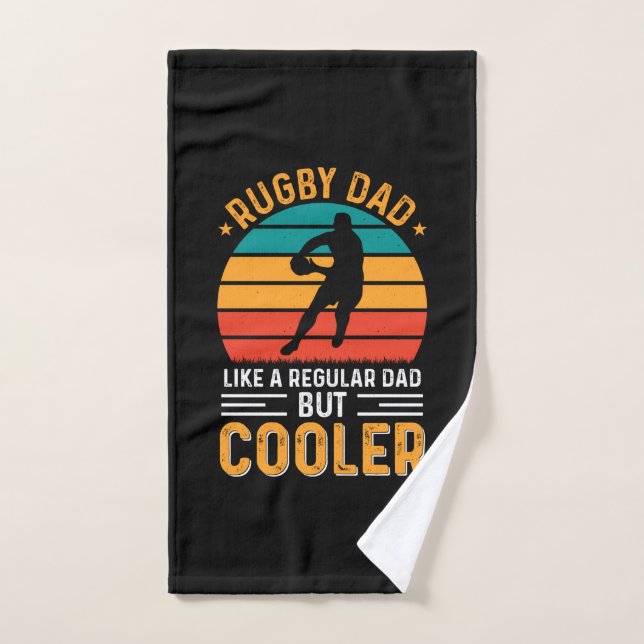 Rugby Dad Hand Towel (Hand Towel)