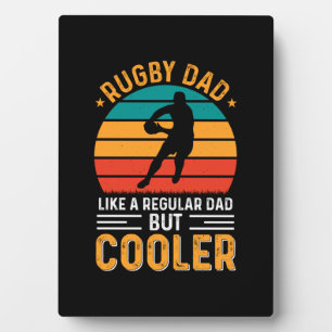Rugby Dad Plaque