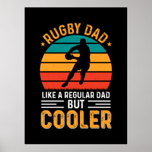 Rugby Dad Poster