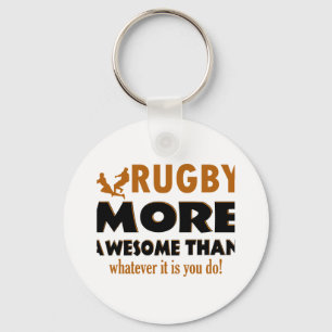 Rugby designs key ring