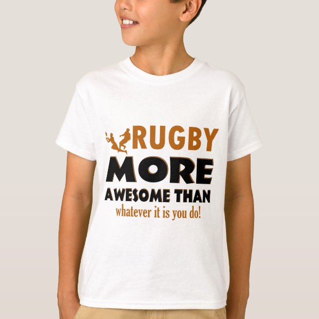 Rugby designs T-Shirt (Front)