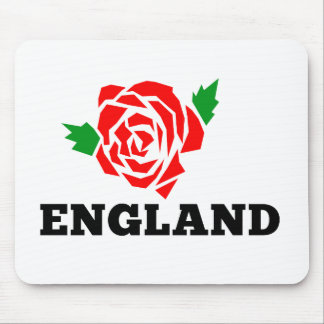 Rugby England English Rose Mouse Mat