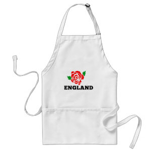 Rugby England English Rose Standard Apron