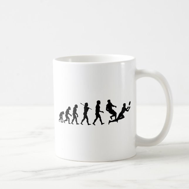 Rugby Evolution Fun Sports Coffee Mug (Right)