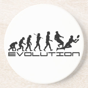 Rugby Football Sport Evolution Art Coaster