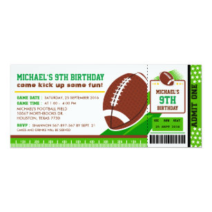 Rugby Invitations Announcements Zazzle Uk