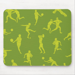 Rugby game are on mouse mat