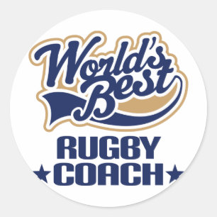 Rugby Gift Classic Round Sticker