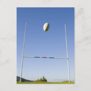Rugby Goal Postcard