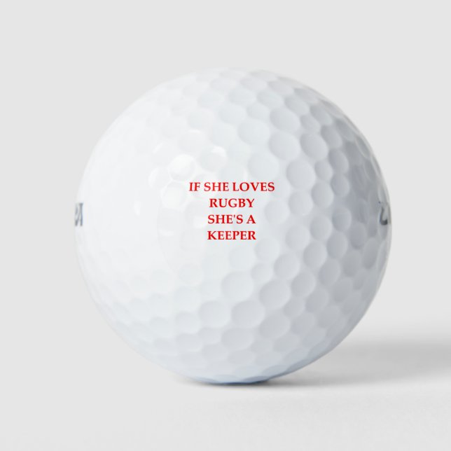 RUGBY GOLF BALLS (Front)