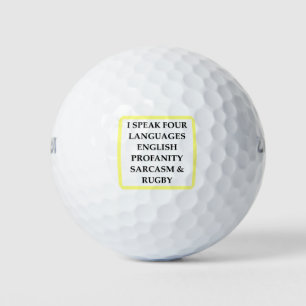RUGBY GOLF BALLS