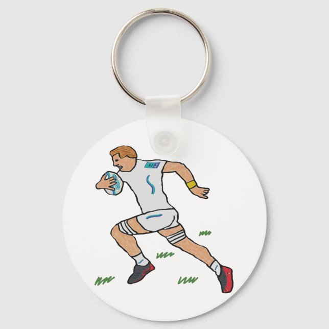 Rugby Key Ring (Front)