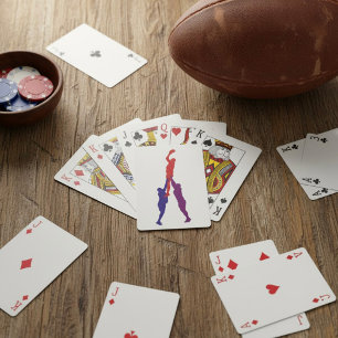 Rugby Lineout Playing Cards