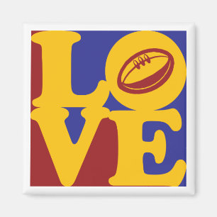 Rugby Love Magnet